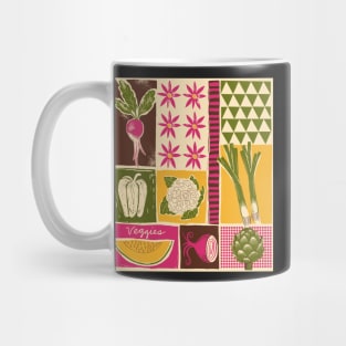 Veggie Patchwork Mug